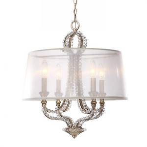Talbot Dell - Four Light Mini Chandelier in Classic Style - 16 Inches Wide by 18 Inches High - 1147860