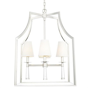 Timbrells Close - Four Light Chandelier in Minimalist Style - 22 Inches Wide by 30 Inches High - 1148642