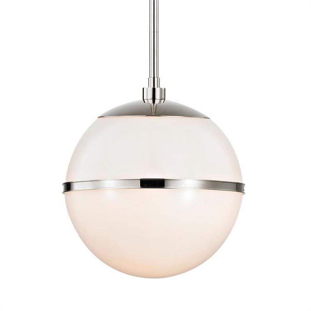 Bailey Street Home 49-BEL-692542 Northern Perimeter Road - One Light Pendant in Classic Style - 12 Inches Wide by 17 Inches High