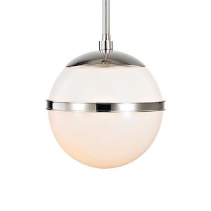 Northern Perimeter Road - One Light Mini Chandelier in Classic Style - 7 Inches Wide by 13 Inches High - 1148452