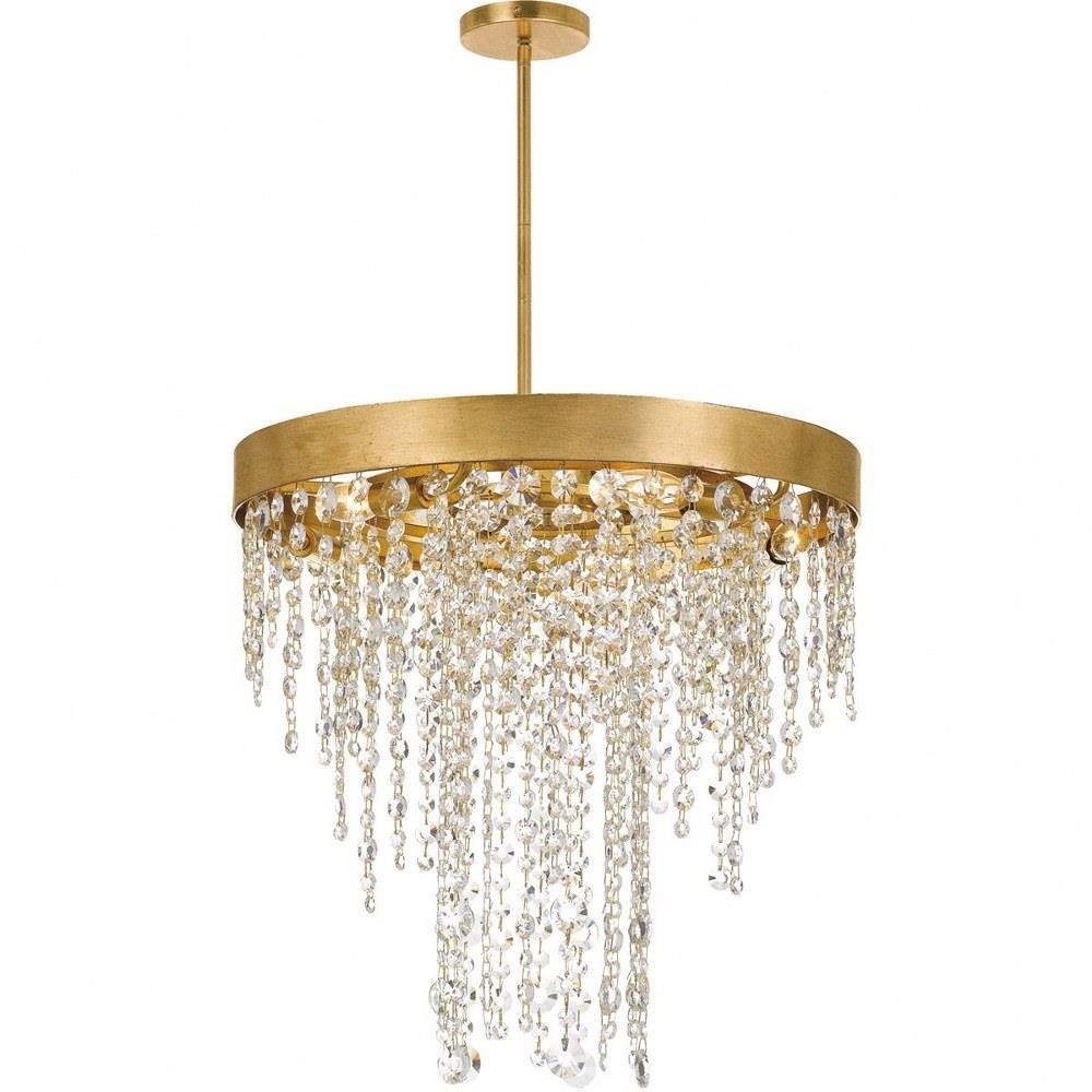 Bailey Street Home 49-BEL-3132033 Oaklands Edge - Five Light Chandelier in Minimalist Style - 20 Inches Wide by 19 Inches High