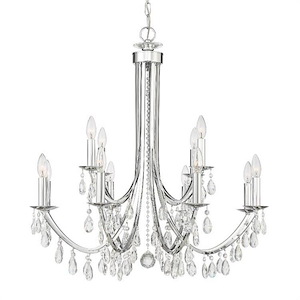 Keith Edge - 12 Light Chandelier in Timeless Style - 32 Inches Wide by 30.75 Inches High - 1146619