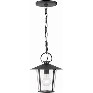 Millers Row - 1 Light Outdoor Chandelier-11 Inches Tall and 9 Inches Wide