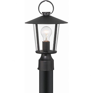 Millers Row - 1 Light Outdoor Post Lantern-14.5 Inches Tall and 9 Inches Wide - 1281176