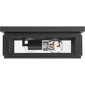 Ingleby Dell - 2 Light Outdoor Flush Mount-5 Inches Tall and 12.75 Inches Wide - 1281277