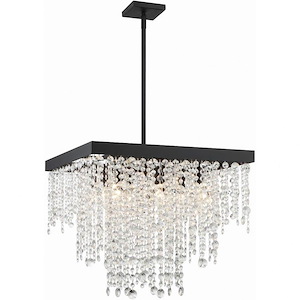 Oaklands Edge - 8 Light Chandelier-19.5 Inches Tall and 22 Inches Wide - 1281228