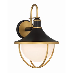 Bloomfield Nook - 1 Light Outdoor Wall Sconce-18.75 Inches Tall and 13.5 Inches Wide