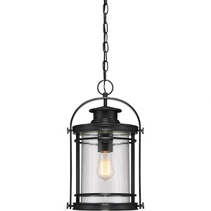 Homefield Willows - 1 Light 150W Large Outdoor Hanging Lantern - 1245734
