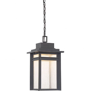 Anvil Terrace - 17 Inch 22W 1 LED Large Outdoor Hanging Lantern - 1245739