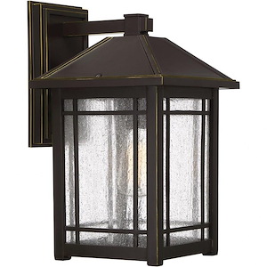 Carisbrooke Grove - 16.5 Inch 1 Light Outdoor Hanging Lantern