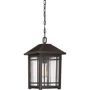 Carisbrooke Grove - 16 Inch 1 Light Outdoor Hanging Lantern - 1245793