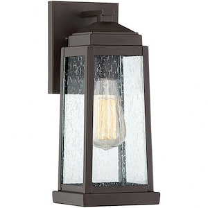 Castleton Park 12.5 Inch Outdoor Wall Lantern Transitional Steel Approved for Wet Locations
