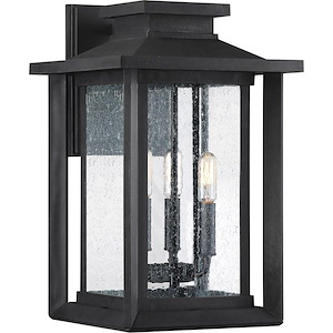Eden Buildings 17 Inch Outdoor Wall Lantern Transitional Coastal Armour Approved for Wet Locations