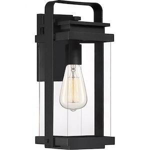 Gordon Retreat 14.75 Inch Outdoor Wall Lantern Transitional Aluminum Approved for Wet Locations - 1246036