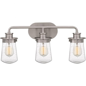 Andrew Paddocks 3 Light Transitional Bathroom Light Fixture Approved for Damp Locations - 1245934