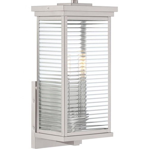 Junction Gate 17.25 Inch Outdoor Wall Lantern Transitional Stainless Steel - 1246507