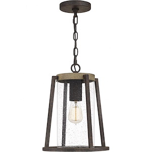 Ludlow Circle - 1 Light Large Outdoor Hanging Lantern - 1246423