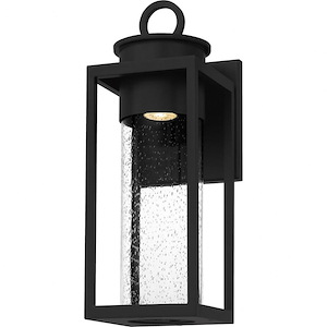 Kings Retreat - 1 Light Large Outdoor Wall Lantern - 18.75 Inches high - 1246529