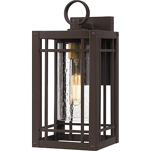 Crosby Orchard - 1 Light Small Outdoor Wall Lantern - 14 Inches high