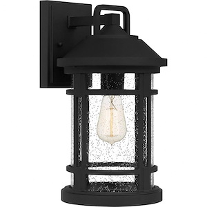Bodmin Drove - 1 Light Large Outdoor Wall Lantern - 15.5 Inches high