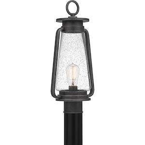 Stonegrove Road - 1 Light Outdoor Post Lantern - 19.25 Inches high