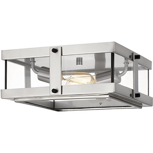 Reservoir Ground - 2 Light Flush Mount In Transitional Style-5 Inches Tall and 12.75 Inches Wide - 1247238