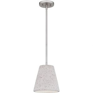 Daytona Drive - 1 Light Mini Pendant In Transitional Style-9 Inches Tall and 8 Inches Wide - 1247351