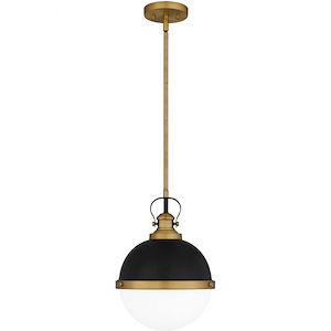 Christchurch Hey - 1 Light Mini Pendant In Transitional Style-15 Inches Tall and 11.25 Inches Wide - 1247417