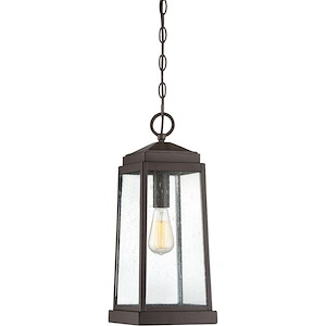 Castleton Park - 1 Light Mini Pendant In Transitional Style-20 Inches Tall and 8 Inches Wide - 1247498