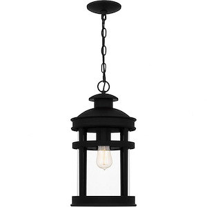 Stanton Drive - 1 Light Outdoor Hanging Lantern In Traditional Style-18.25 Inches Tall and 9.5 Inches Wide