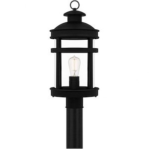 Stanton Drive - 1 Light Outdoor Post Lantern In Traditional Style-20.5 Inches Tall and 9.5 Inches Wide
