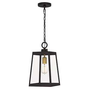 Old Park Hollies - 1 Light Mini Pendant In Traditional Style-16 Inches Tall and 8.5 Inches Wide - 1247502