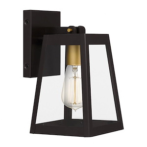 Old Park Hollies - 1 Light Outdoor Wall Lantern In Traditional Style-10 Inches Tall and 5.5 Inches Wide - 1247067