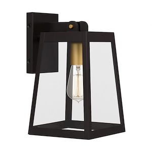 Old Park Hollies - 1 Light Outdoor Wall Lantern In Traditional Style-12 Inches Tall and 7 Inches Wide - 1247401