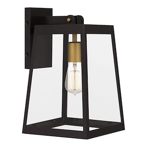 Old Park Hollies - 1 Light Outdoor Wall Lantern In Traditional Style-14.25 Inches Tall and 8.5 Inches Wide - 1246973
