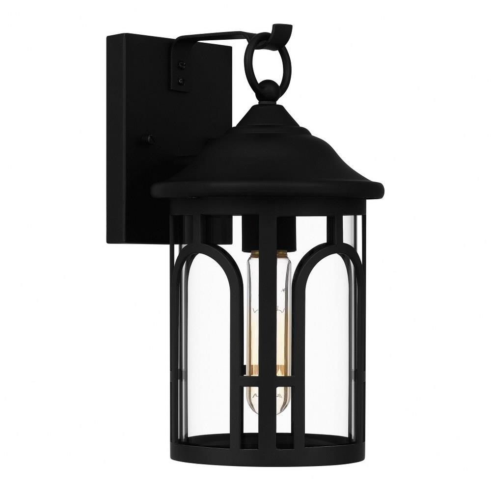 Bailey Street Home 71-BEL-4621626 Goldsmith Broadway - 1 Light Outdoor Wall Lantern In Farmhouse Style-12 Inches Tall and 6.5 Inches Wide made with Coastal Armour