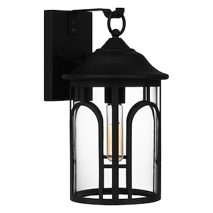 Goldsmith Broadway - 1 Light Outdoor Wall Lantern In Farmhouse Style-14.25 Inches Tall and 8 Inches Wide made with Coastal Armour - 1247072