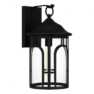 Goldsmith Broadway - 1 Light Outdoor Wall Lantern In Farmhouse Style-17.25 Inches Tall and 9.5 Inches Wide made with Coastal Armour - 1247539