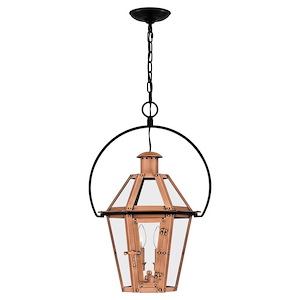 Chichester Loke - 2 Light Outdoor Hanging Lantern In Traditional Style-24.25 Inches Tall and 15.75 Inches Wide - 1246975