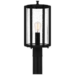 Daytona Drive - 1 Light Outdoor Post Lantern In Transitional Style-18.5 Inches Tall and 9 Inches Wide made with Coastal Armour