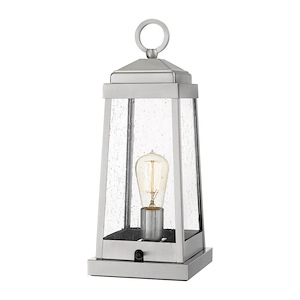 Castleton Park - 1 Light Outdoor Table Lamp In Transitional Style-16.75 Inches Tall and 6.75 Inches Wide