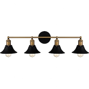 Exchange Vale - 4 Light Vanity Light In Transitional Style-8.25 Inches Tall and 33 Inches Wide - 1247151
