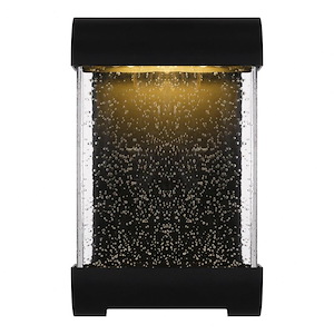 Pentland Parade - 1 LED Outdoor Wall Lantern In Modern Style-10 Inches Tall and 6.5 Inches Wide made with Coastal Armour