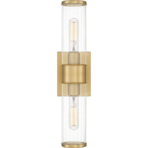Sylvan Piece - 2 Light Wall Sconce In Transitional Style-18.75 Inches Tall and 4.5 Inches Wide - 1281345