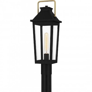 Brookhouse Buildings - 1 Light Outdoor Post Lantern In Traditional Style-22.5 Inches Tall and 7.5 Inches Wide