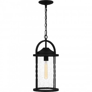 Mostyn Common - 1 Light Outdoor Hanging Lantern-18.75 Inches Tall and 8.75 Inches Wide