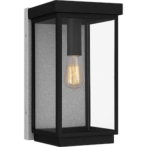 Baldwin Grange - 1 Light Outdoor Wall Lantern In Modern Style-15 Inches Tall and 8 Inches Wide