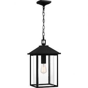 Garway Road - 1 Light Outdoor Hanging Lantern In Traditional Style-17.75 Inches Tall and 10 Inches Wide - 1287306