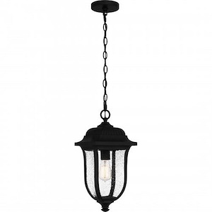 Buie Haugh - 1 Light Outdoor Hanging Lantern In Traditional Style-18.25 Inches Tall and 9.25 Inches Wide