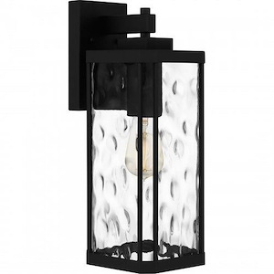 Fern Leas - 1 Light Outdoor Wall Lantern-16.75 Inches Tall and 6 Inches Wide